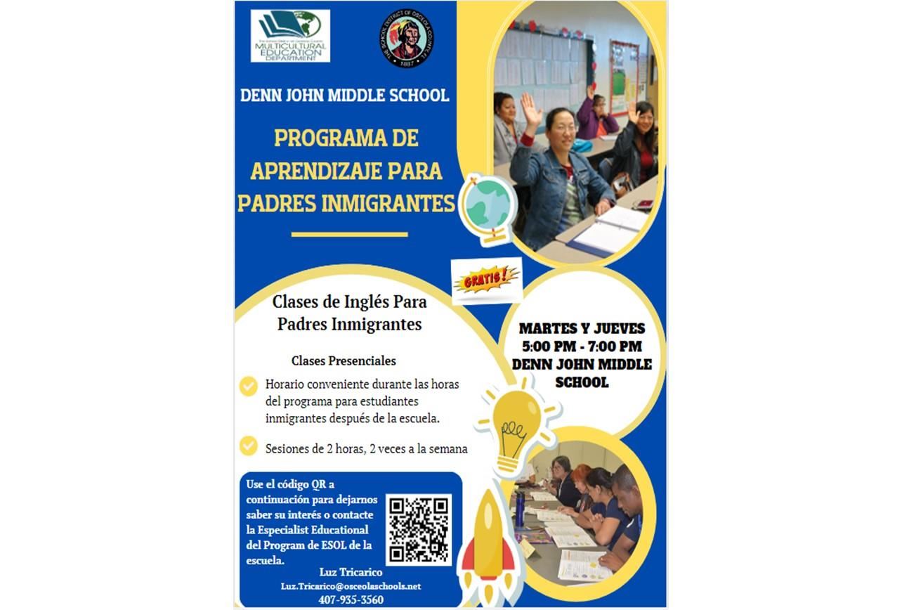  Programa de aprendizaje para Padres Imigrantes